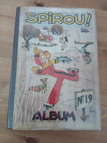 Reliure spirou album 19 - spirou,