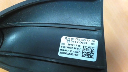 Commande regulateur vitesse