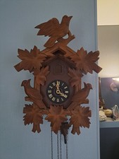 Horloge Coucou 8 Jours Forêt Noire Germany De 1978