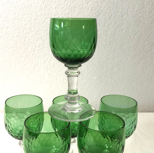 Verre vin rhin cristal - verre, du