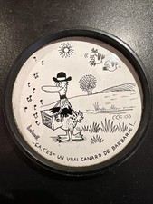 Rare BOUCHON COLLECTION DESSOUS DE VERRE TONIMALT  BANDE DESSINEE HUMORISTIQUE