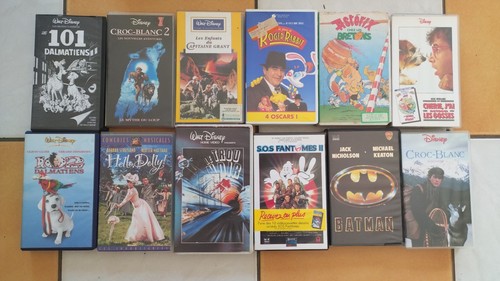 Lot cassettes vhs - 12,