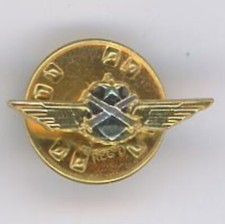 Brevet ALAT en pin's L 1,8 cm