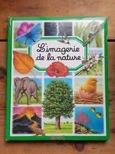 L'imagerie de la nature livre enfant jeunesse a partir de 5 ans