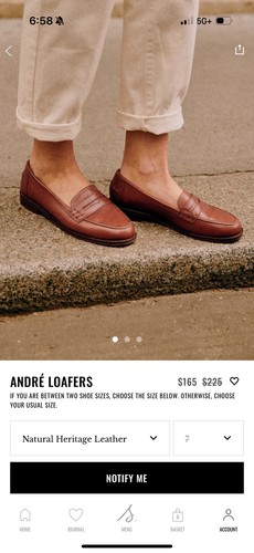 Sezane andre loafers size - loafers,