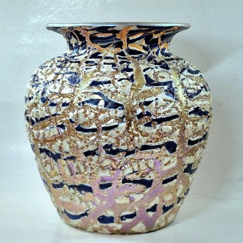 Durand moorish crackle - crackle, bulbous