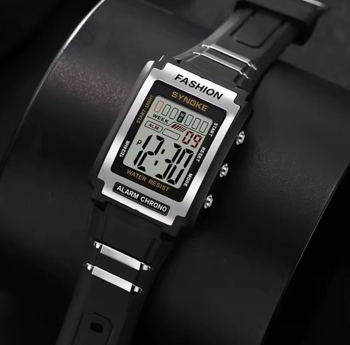 Montre led rectangulaire - ✨,