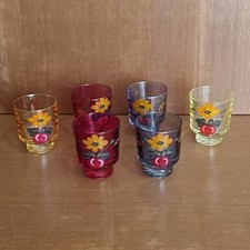 6 Verres À Liqueur En Verre