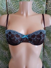 SOUTIEN GORGE ARMATURE TAILLE 85B MARQUE LADY DE PARIS COULEUR MARRON