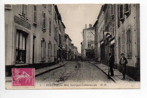Dieuze duss moselle cpa rue - duss,
