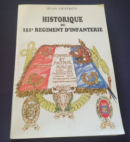 Historique 151e régiment - historique,