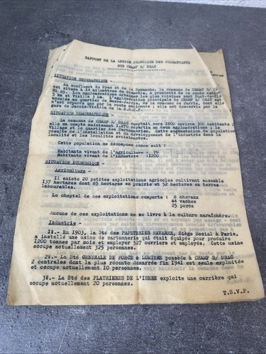 Ancien rapport légion - ancien,