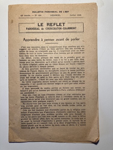 Bulletin paroissial est - bulletin, de