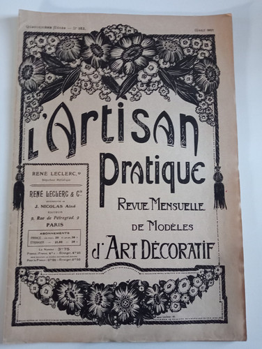Revue artisan pratique - revue,