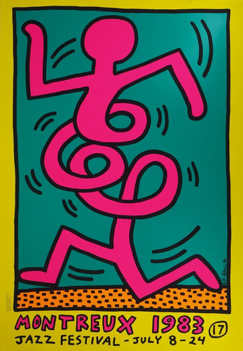 Keith haring swing yellow - keith,