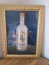 Ancien cadre publicitaire vodka impérial collection gold