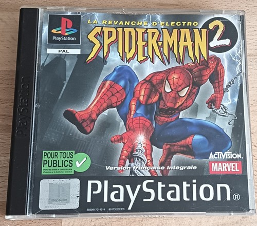 Playstation ps1 spider man - ps1, spider-man