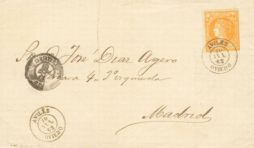 Asturie histoire postale sur - asturie.,