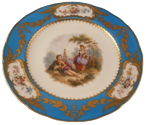 Assiette porcelaine minton - assiette,