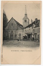 ARC EN BARROIS  Haute Marne CPA 52 l'église Saint Martin carte 1900