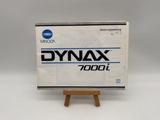 Minolta Dynax 7000I Manuel