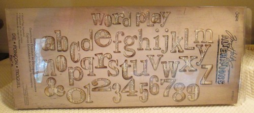 Sizzix bigz tim holtz lower - holtz,