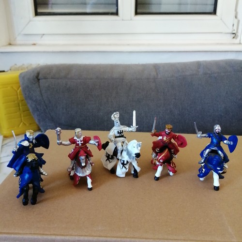 Papo lot figurine - papo, chevaliers