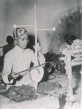 ÎLE DE JAVA c.1950 - Joueur