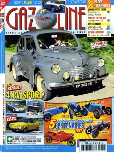 Gazoline 294 sport skoda - gazoline, 4c