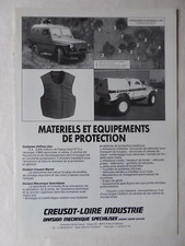 11/1989 PUB CREUSOT LOIRE