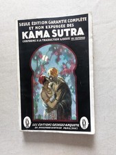 Livre Kama Sutra vintage de 1926 aux éditions Georges Anquetil