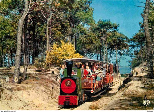 Carte postale trains - -,