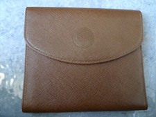 CHLOÉ VINTAGE CUIR MARRON Portefeuille PORTEFEUILLE ORIGINAL WALLET NEW OLD STOCK