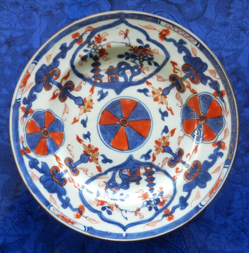 Ancienne assiette porcelaine - ancienne,