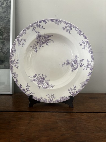 Assiette creuse ancienne terre - creuse,