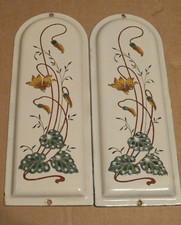 Paire d'anciennes plaques