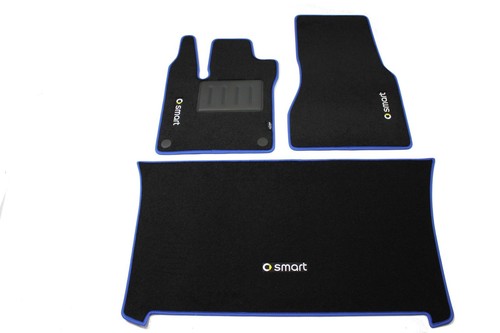 Tapis moquette coffre smart - +,