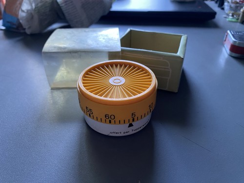 Tupperware vintage minuteur - tupperware, vintage.