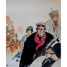 Poster affiche offset Corto