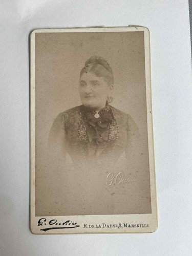 Ancienne photographie cdv - ancienne,