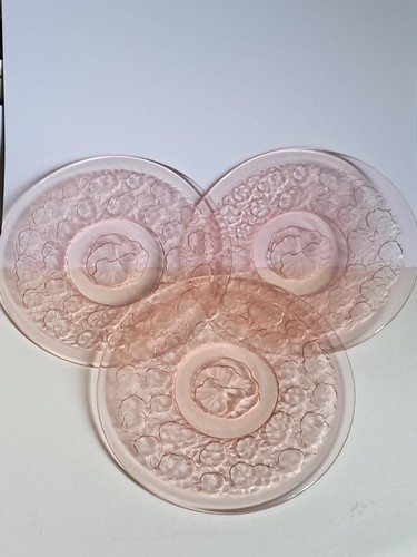 Assiettes dessert fleurs - assiettes,