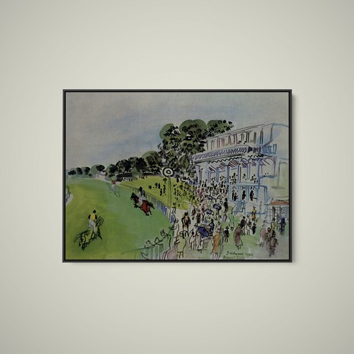 Raoul dufy races at - dufy,