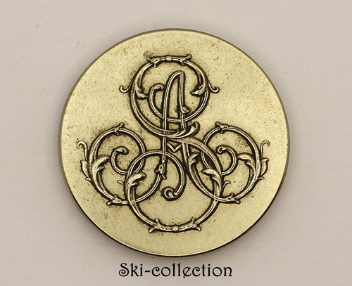 Bouton livrée monogramme - bouton,
