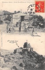 CPA 83 EVENOS CAFE RESTAURANT TORTORA (cliché vertical rare