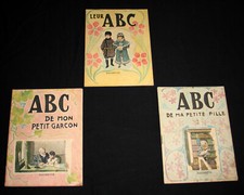 3 LIVRETS ABC DE... ENFANT