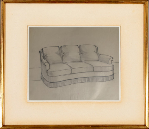 Dessin mobilier de - de,