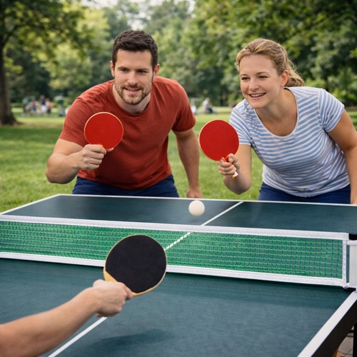 Set complet tennis table - set, de