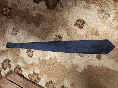 Cravate lancel 100 soie bleu - lancel,