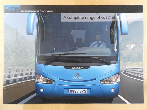 Brochure autocar scania - brochure, de