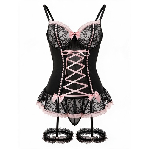 Corset dentelle avec - corset,